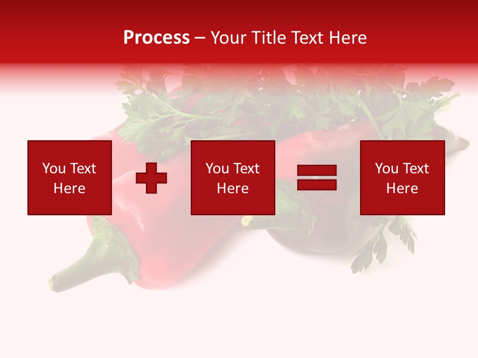 Salad Raw Parsley PowerPoint Template