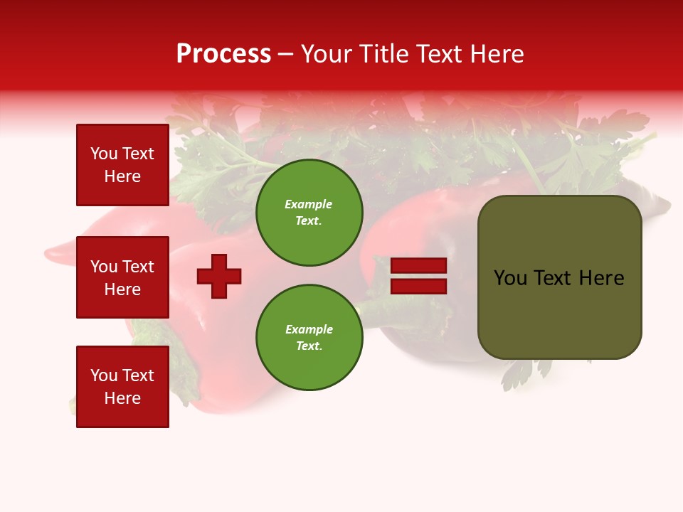 Salad Raw Parsley PowerPoint Template