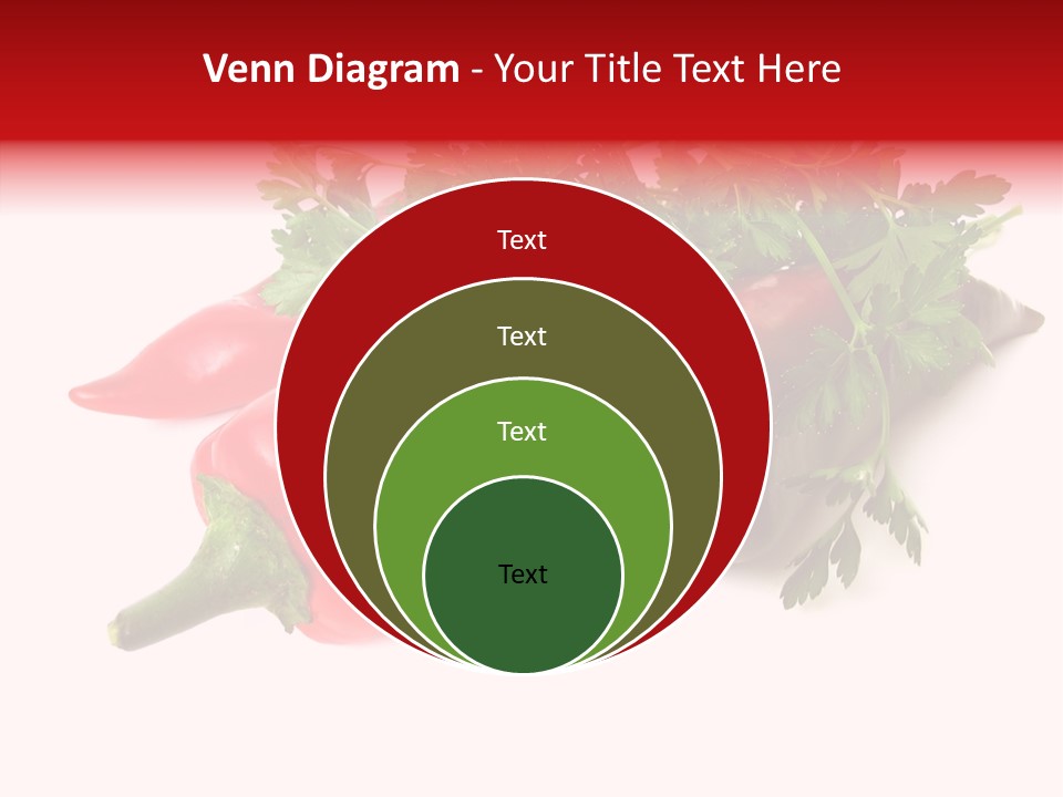 Salad Raw Parsley PowerPoint Template