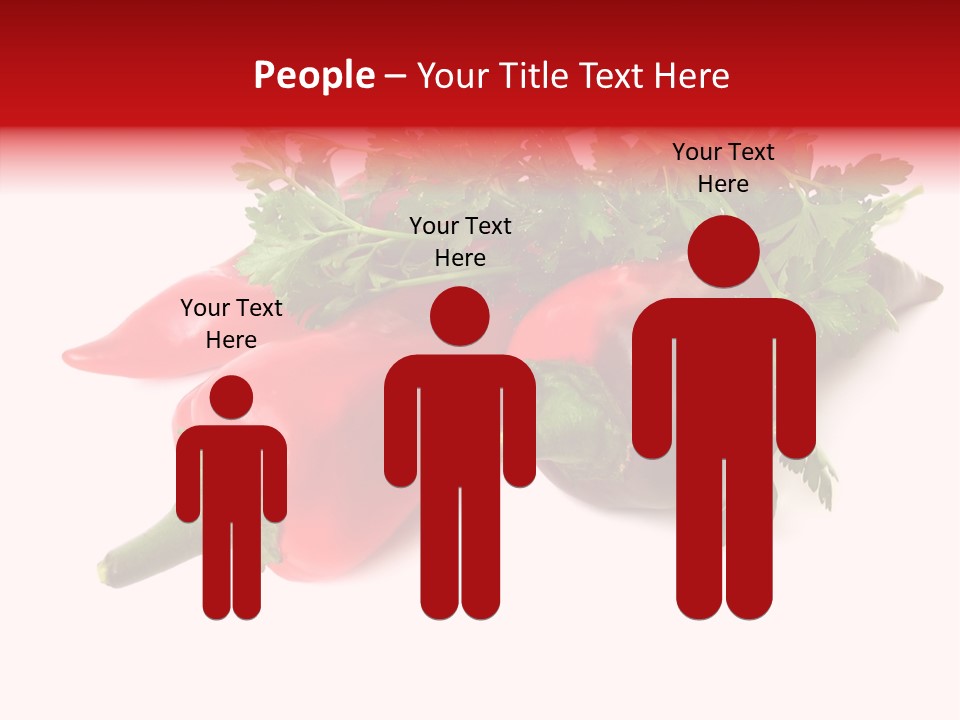 Salad Raw Parsley PowerPoint Template