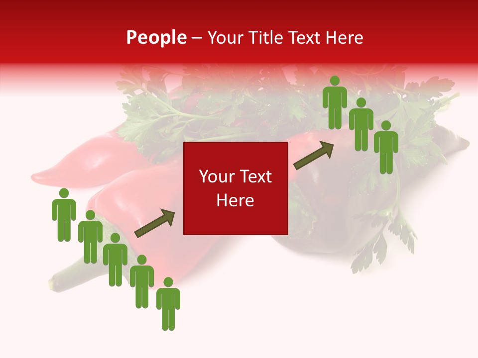 Salad Raw Parsley PowerPoint Template