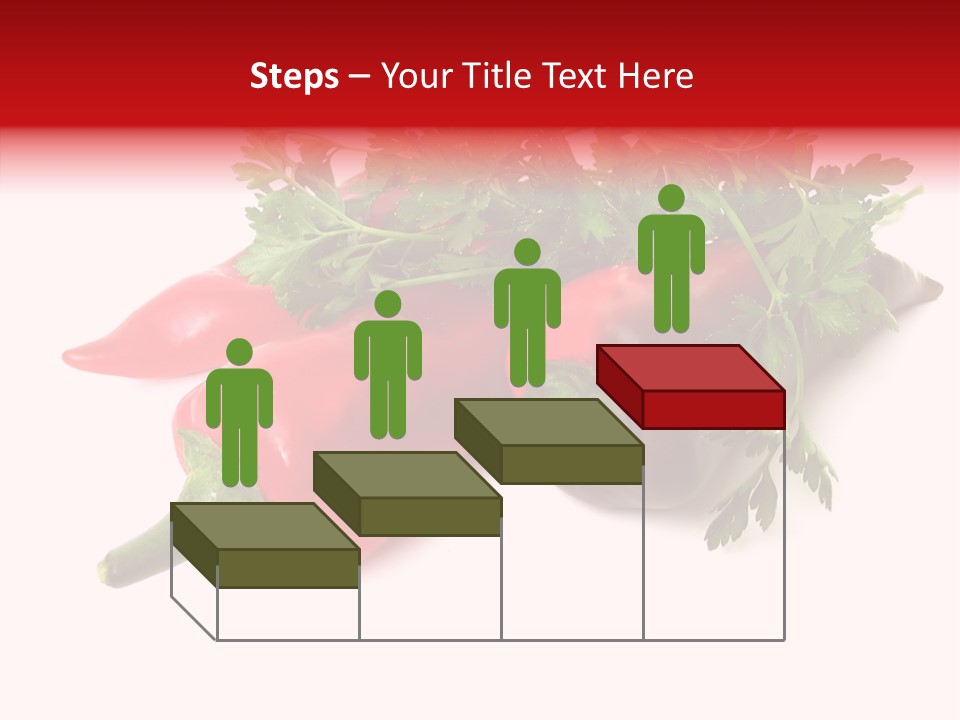 Salad Raw Parsley PowerPoint Template