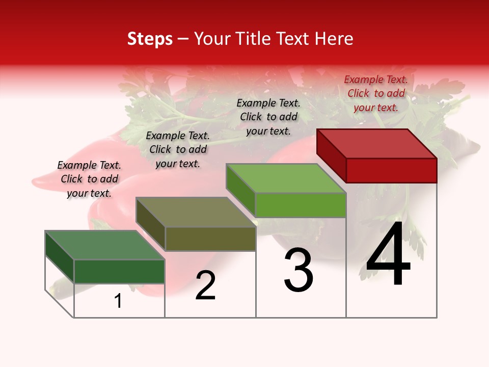 Salad Raw Parsley PowerPoint Template