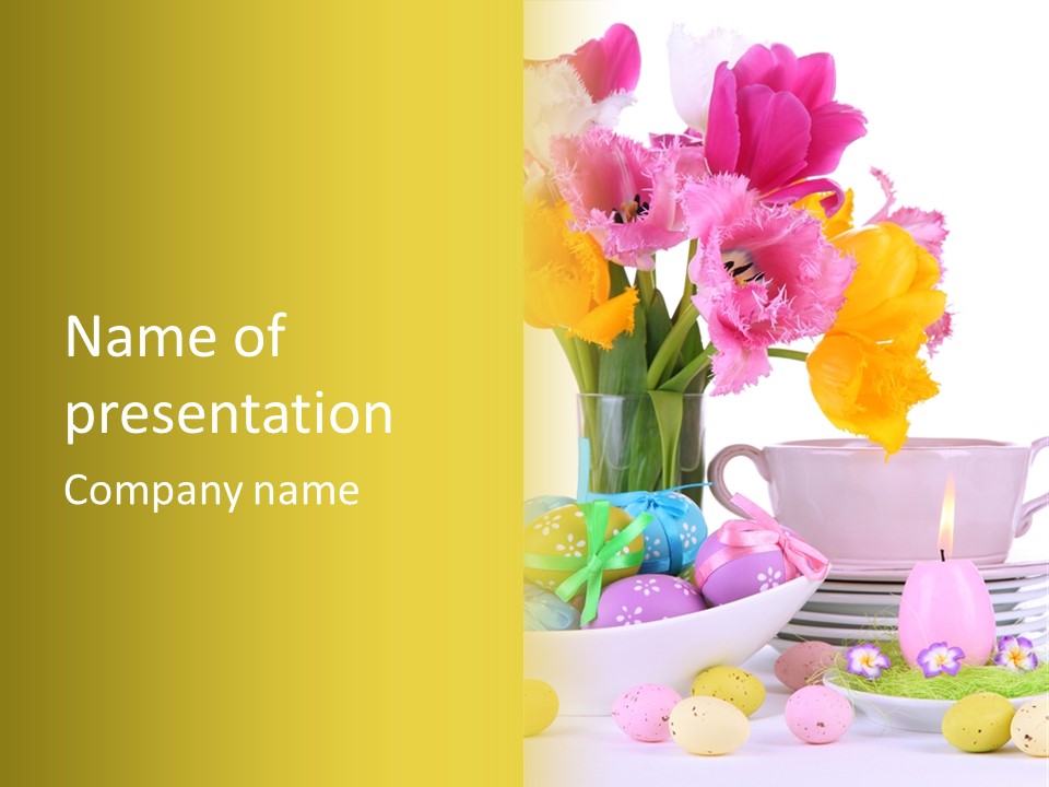 Bootees Navel Pregnancy PowerPoint Template