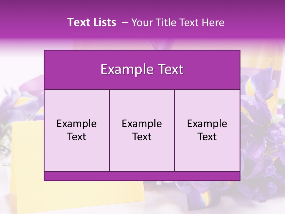 Holiday Ribbon Card PowerPoint Template