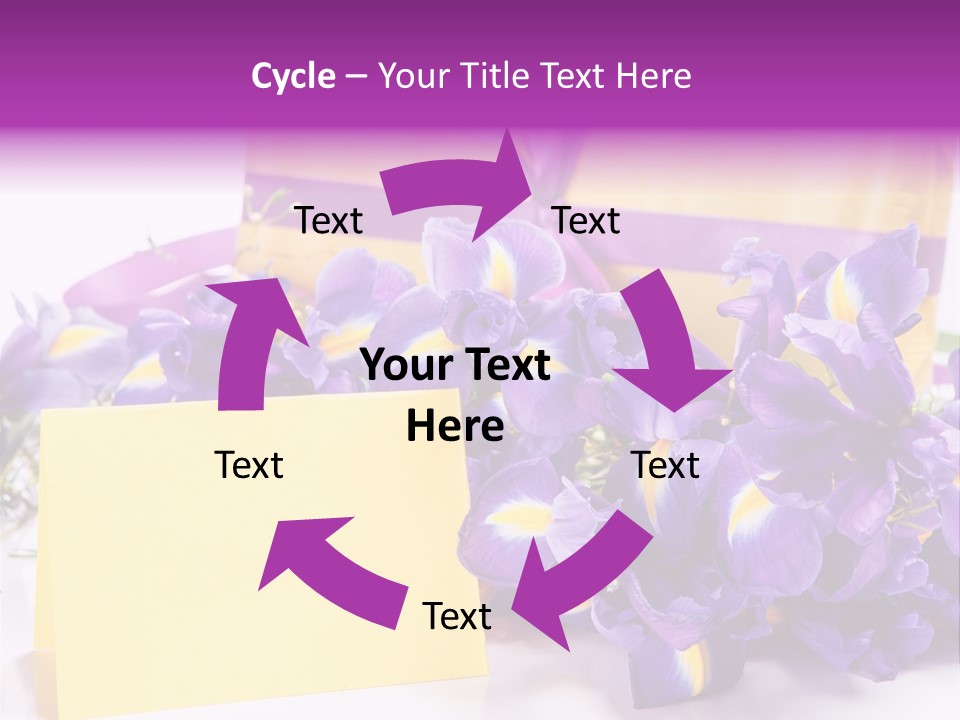 Holiday Ribbon Card PowerPoint Template