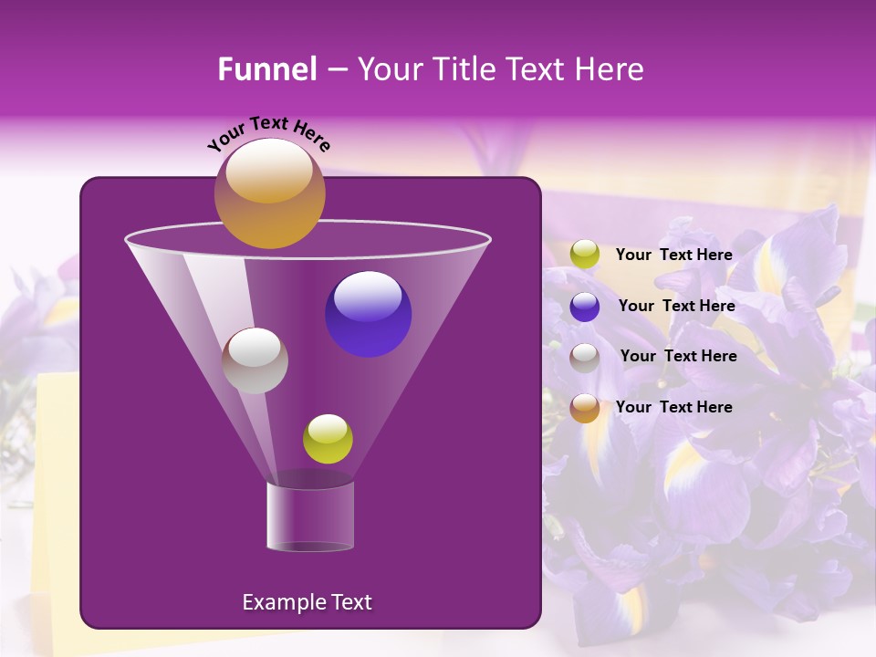 Holiday Ribbon Card PowerPoint Template