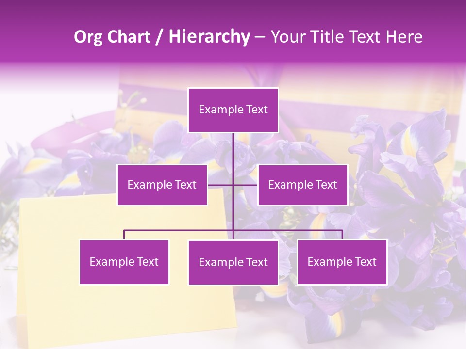 Holiday Ribbon Card PowerPoint Template