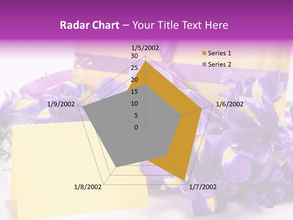 Holiday Ribbon Card PowerPoint Template