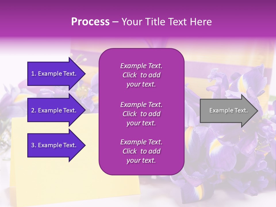Holiday Ribbon Card PowerPoint Template
