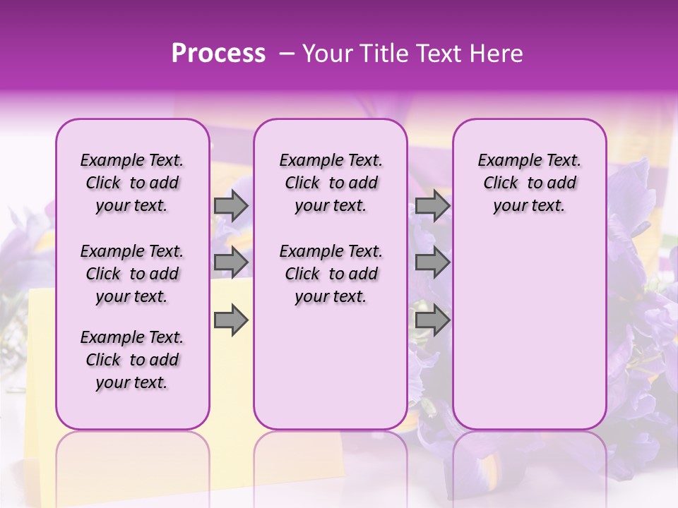 Holiday Ribbon Card PowerPoint Template