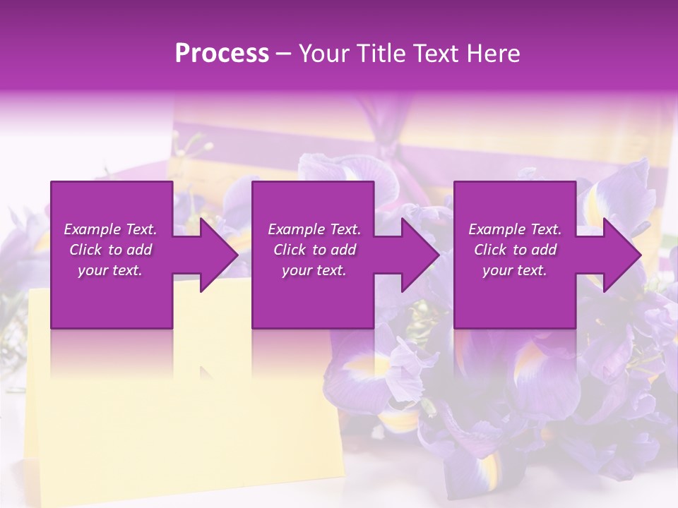 Holiday Ribbon Card PowerPoint Template