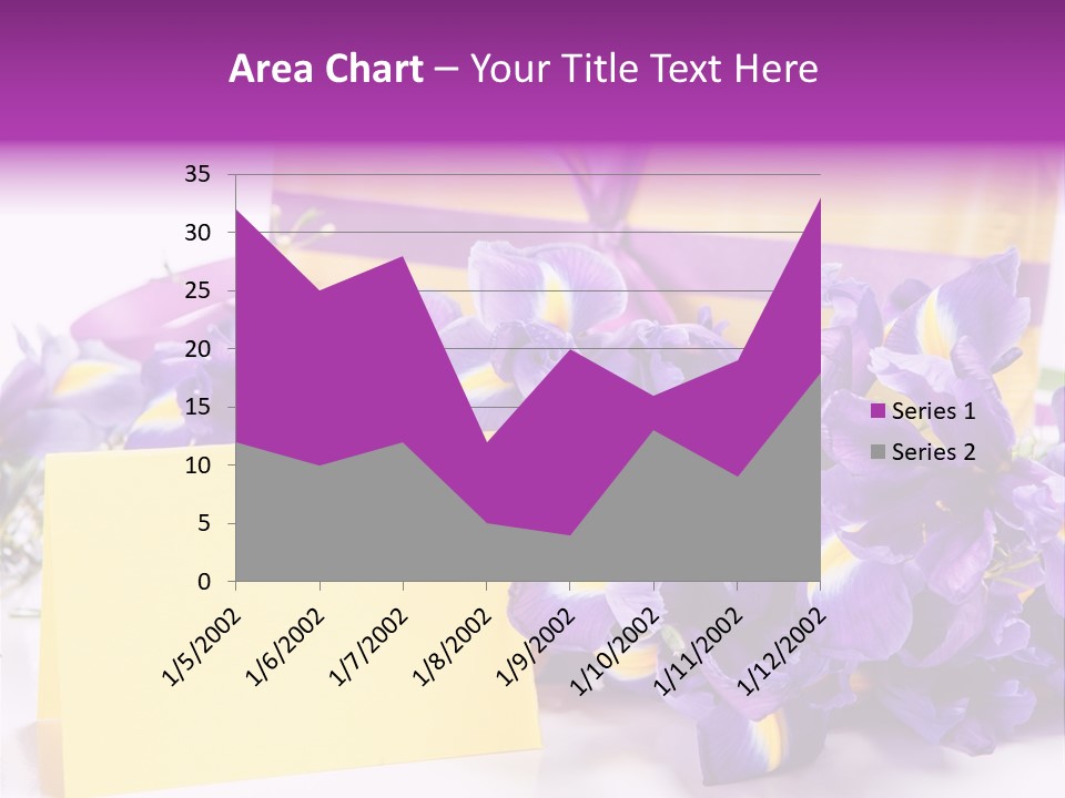 Holiday Ribbon Card PowerPoint Template