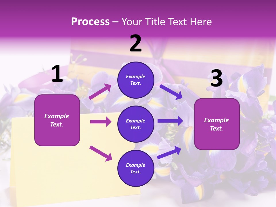 Holiday Ribbon Card PowerPoint Template