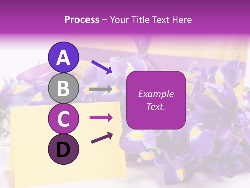 Holiday Ribbon Card PowerPoint Template