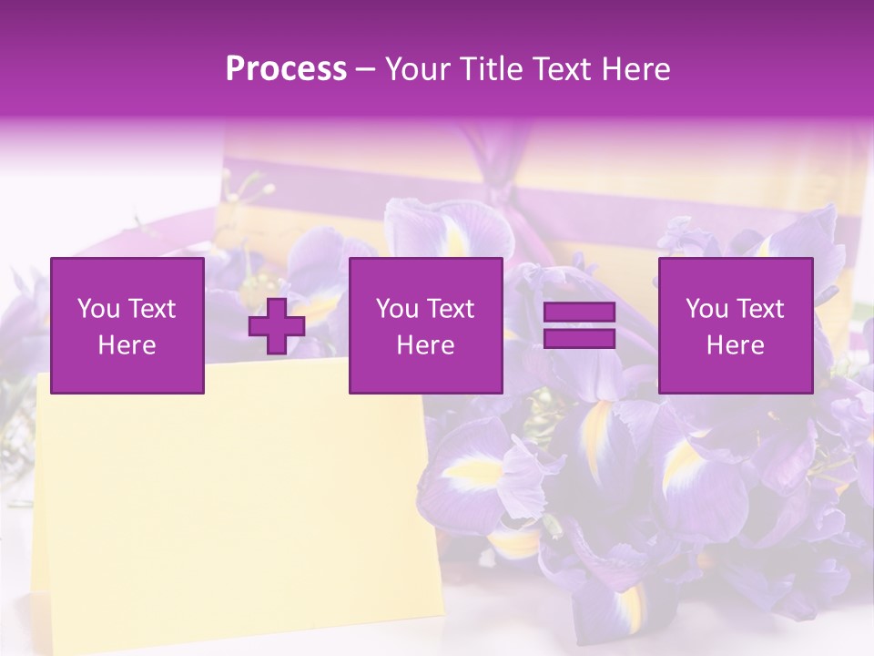 Holiday Ribbon Card PowerPoint Template