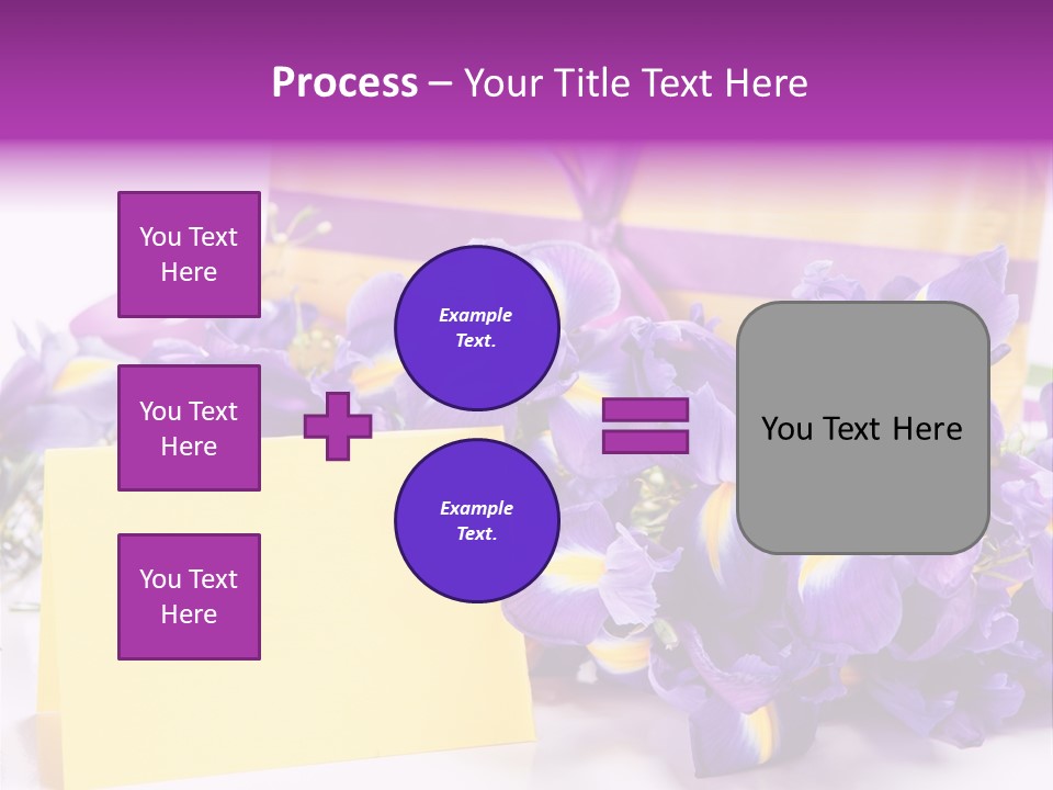 Holiday Ribbon Card PowerPoint Template