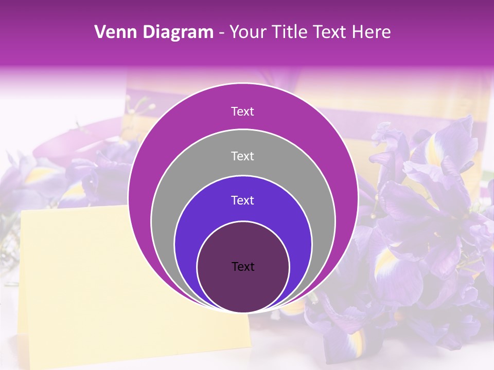 Holiday Ribbon Card PowerPoint Template