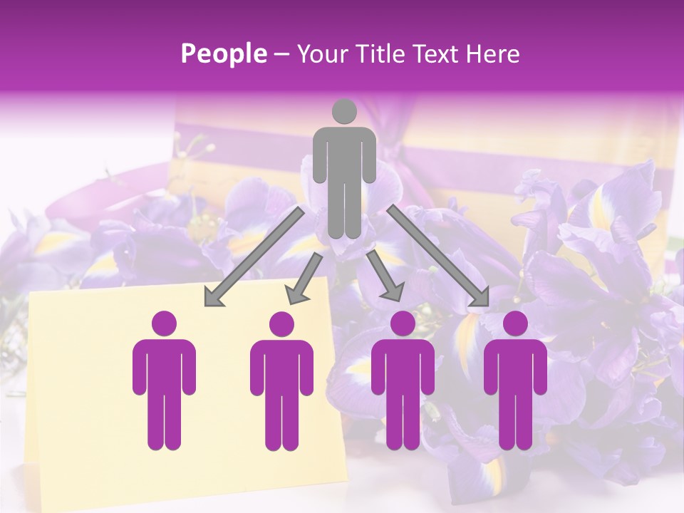 Holiday Ribbon Card PowerPoint Template