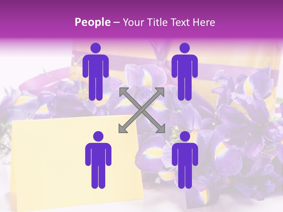 Holiday Ribbon Card PowerPoint Template