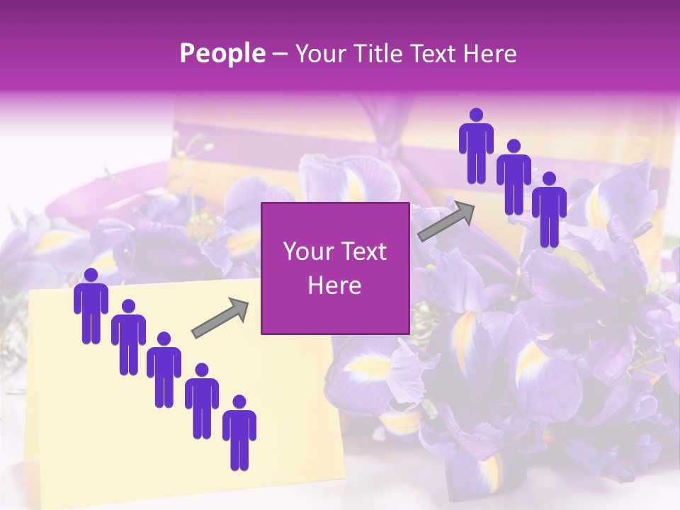 Holiday Ribbon Card PowerPoint Template