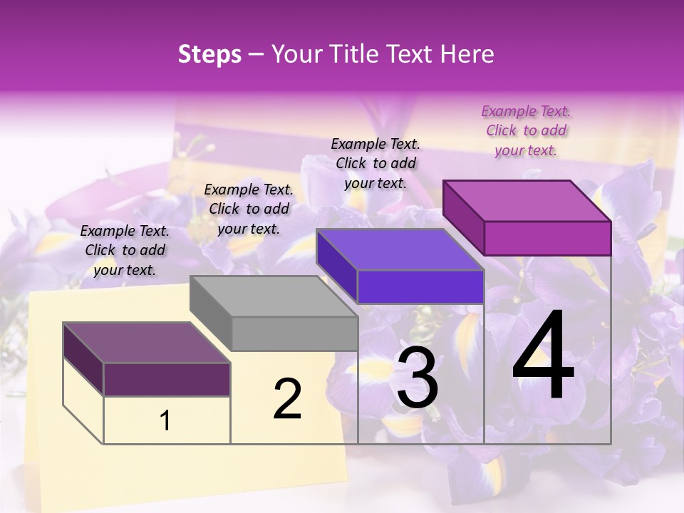 Holiday Ribbon Card PowerPoint Template