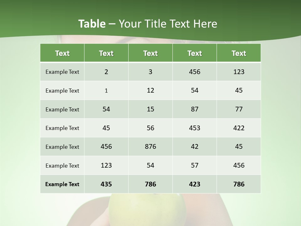 Makeup Female Girl PowerPoint Template