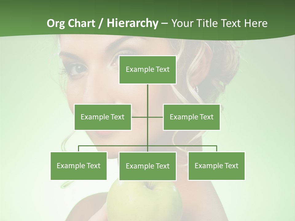 Makeup Female Girl PowerPoint Template