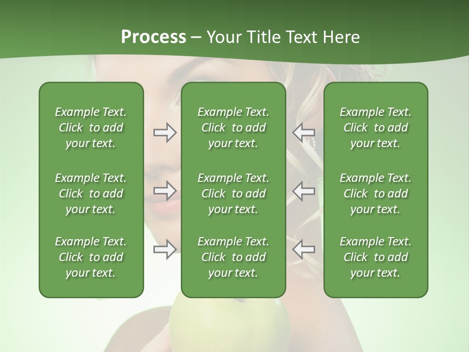Makeup Female Girl PowerPoint Template