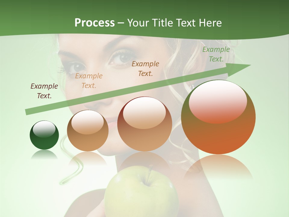 Makeup Female Girl PowerPoint Template