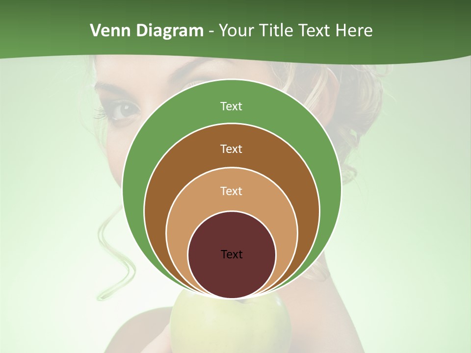 Makeup Female Girl PowerPoint Template