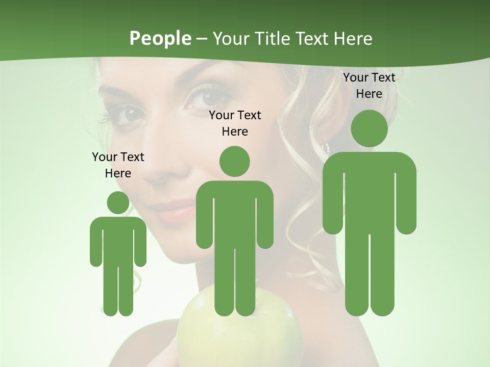 Makeup Female Girl PowerPoint Template