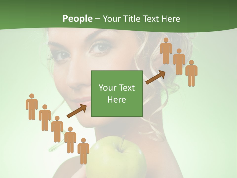 Makeup Female Girl PowerPoint Template