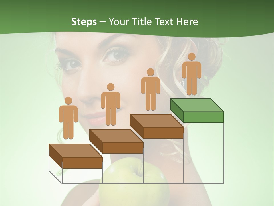 Makeup Female Girl PowerPoint Template
