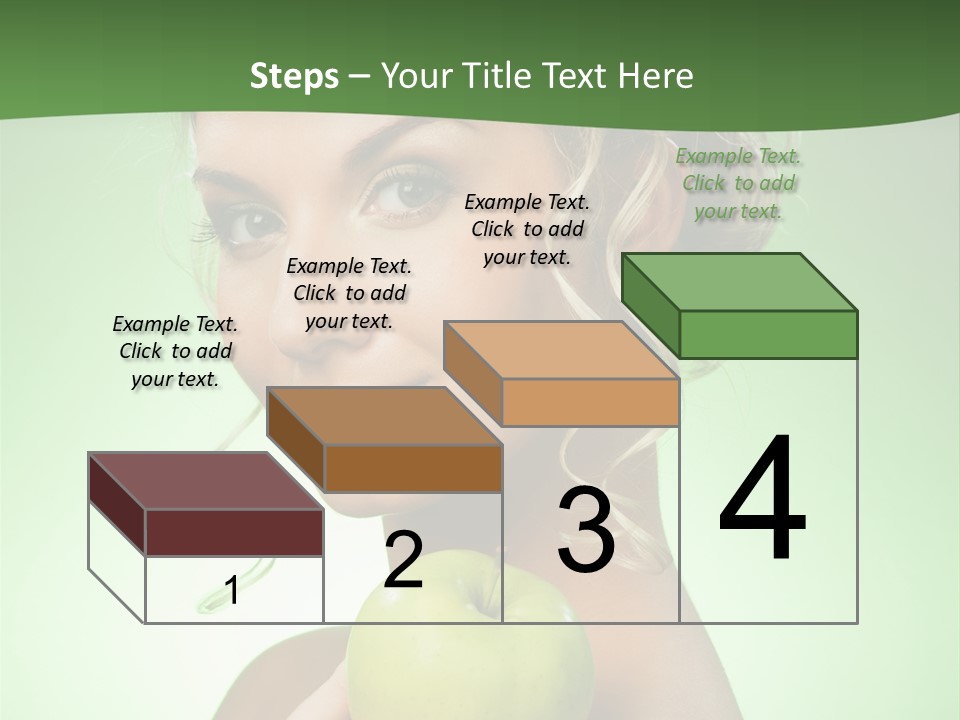 Makeup Female Girl PowerPoint Template