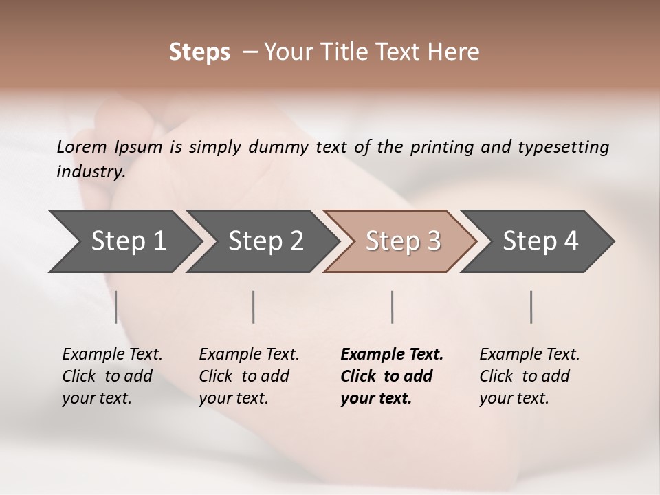 Beauty Fragility Body PowerPoint Template
