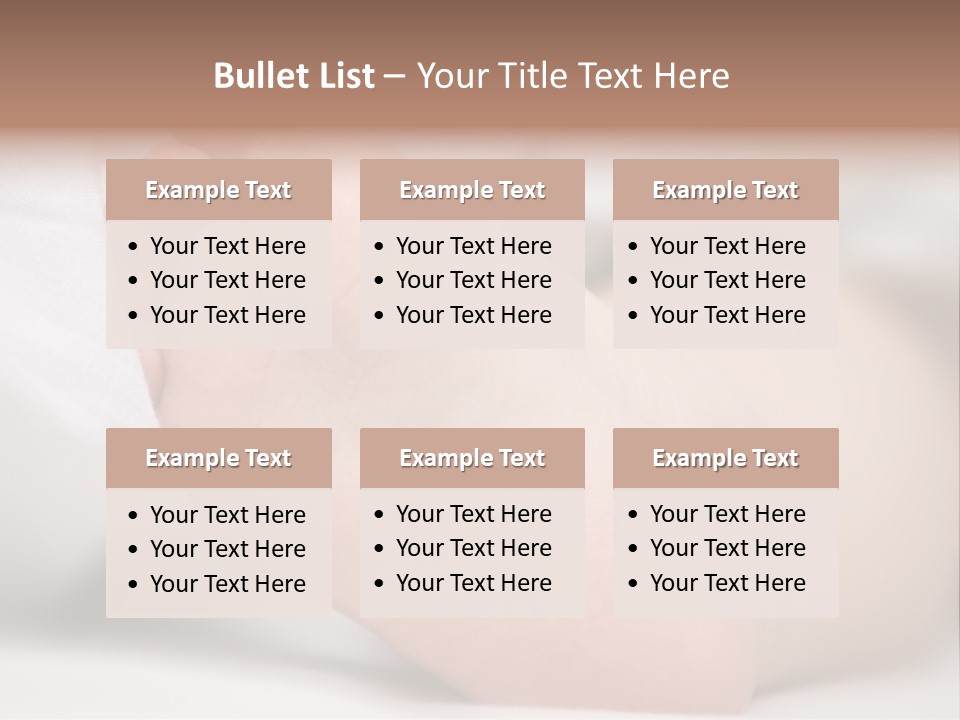 Beauty Fragility Body PowerPoint Template