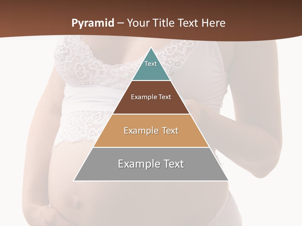 Bootees Navel Pregnancy PowerPoint Template