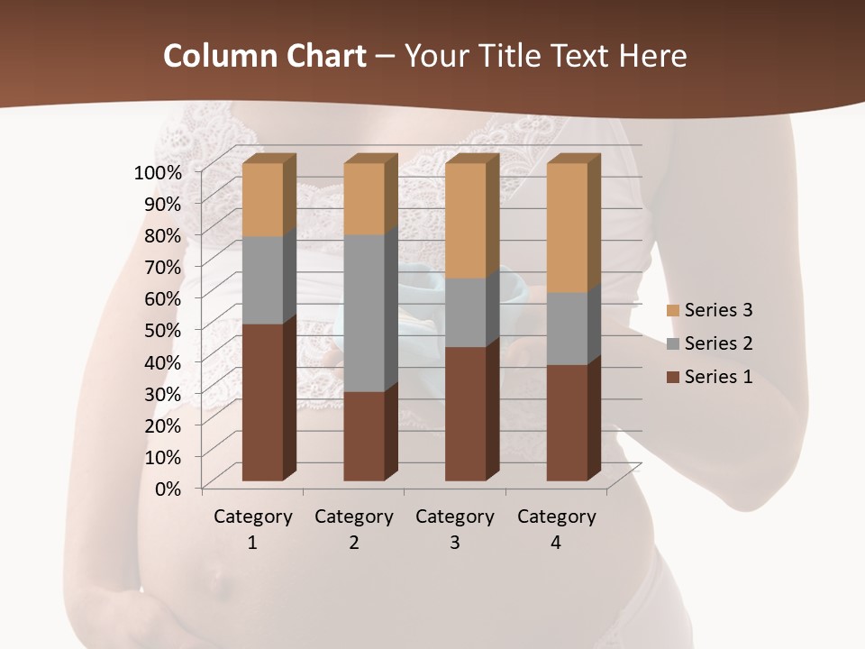 Bootees Navel Pregnancy PowerPoint Template