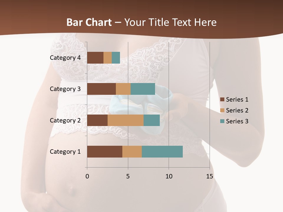 Bootees Navel Pregnancy PowerPoint Template