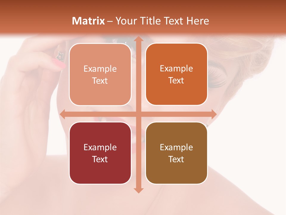 Woman Sensual Sexy PowerPoint Template