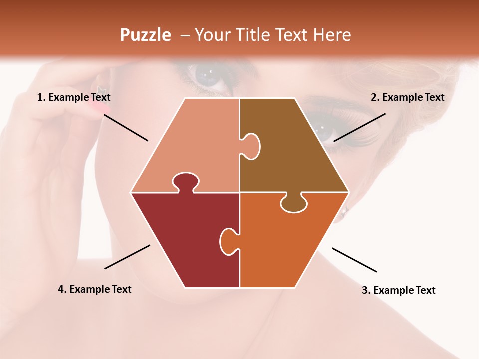 Woman Sensual Sexy PowerPoint Template