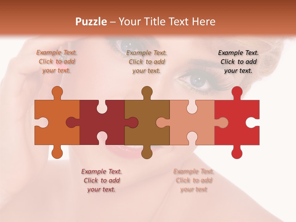 Woman Sensual Sexy PowerPoint Template