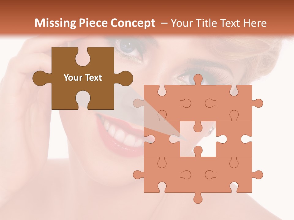 Woman Sensual Sexy PowerPoint Template