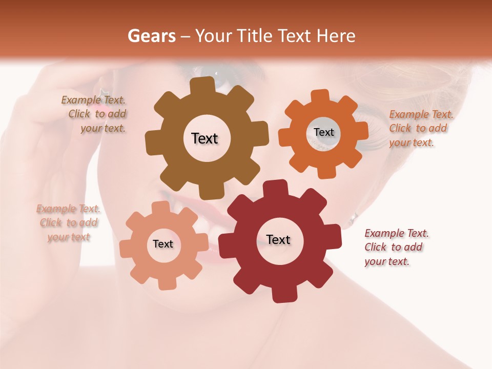 Woman Sensual Sexy PowerPoint Template