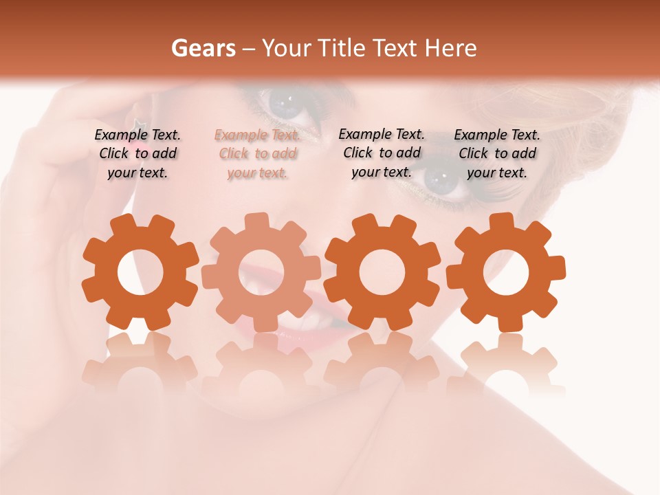 Woman Sensual Sexy PowerPoint Template