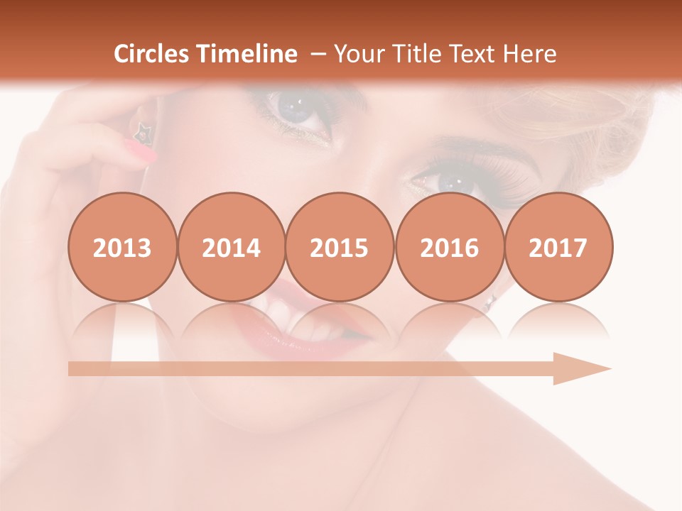 Woman Sensual Sexy PowerPoint Template