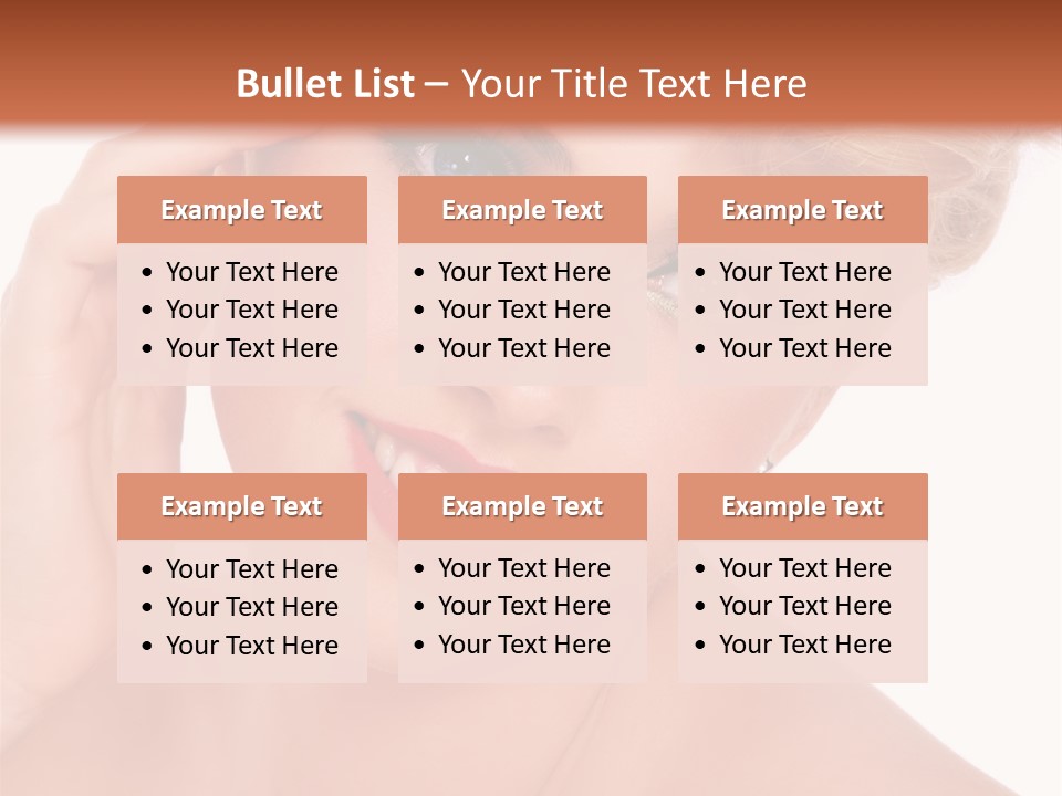 Woman Sensual Sexy PowerPoint Template