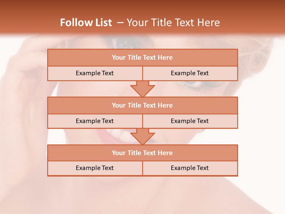 Woman Sensual Sexy PowerPoint Template