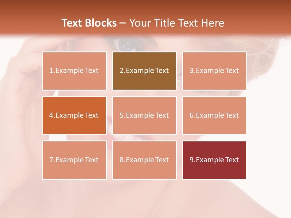 Woman Sensual Sexy PowerPoint Template